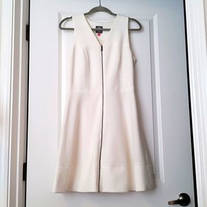 Zip Up Vince Camuto White Dress